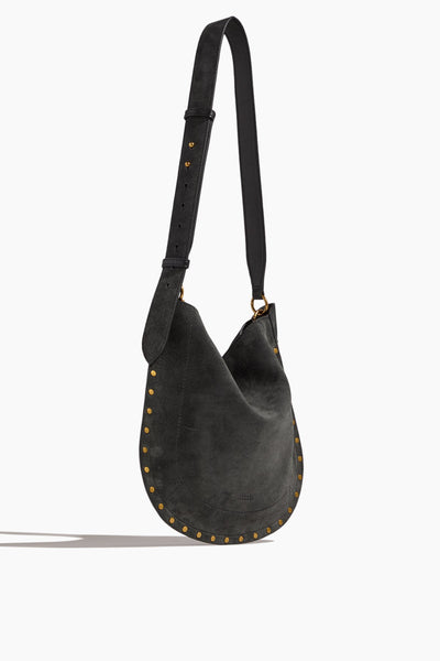 Isabel Marant Shoulder Bags Oskan Shoulder Bag in Anthracite Isabel Marant Oskan Shoulder Bag in Anthracite