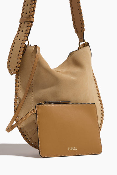 Isabel Marant Shoulder Bags Oskan Shoulder Bag in Beige Isabel Marant Oskan Shoulder Bag in Beige