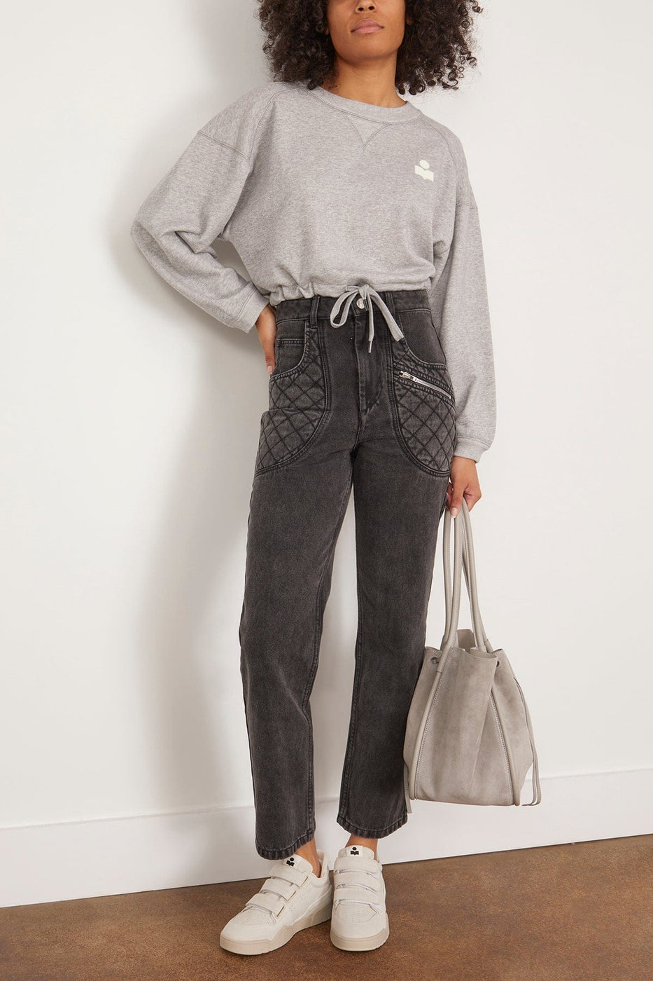 Isabel Marant Pants Casandre Pants in Dark Grey Isabel Marant Casandre Pants in Dark Grey