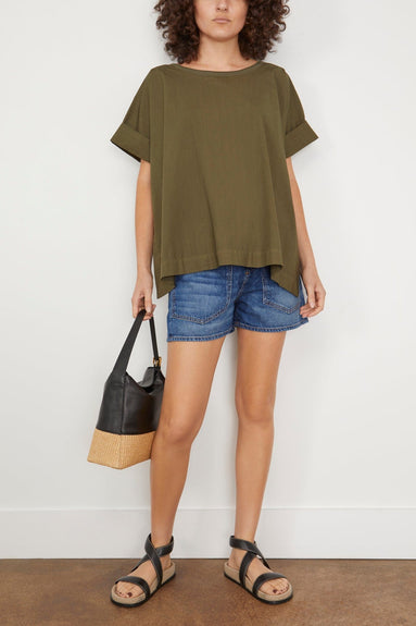 Labo.Art Tops Maglia Max Clara in Olive Labo.Art Maglia Max Clara in Olive