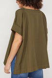 Labo.Art Tops Maglia Max Clara in Olive Labo.Art Maglia Max Clara in Olive