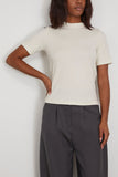 La Collection Tops Josepha T-Shirt in Off White La Collection Josepha T-Shirt in Off White