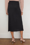 Le Kasha Skirts Panasie Ribbed Skirt in Black La Kasha Panasie Ribbed Skirt in Black