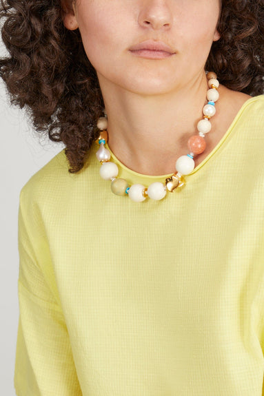 Lizzie Fortunato Necklaces Andros Necklace in Multi Lizzie Fortunato Andros Necklace in Multi