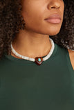 Lizzie Fortunato Necklaces Gemini Collar in Crystal Quartz Lizzie Fortunato Gemini Collar in Crystal Quartz