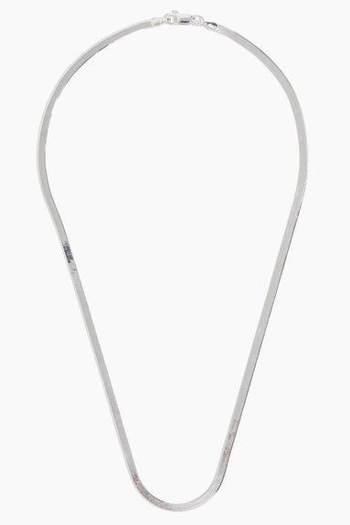 Loren Stewart Necklaces Herringbone Necklace in Sterling Silver Loren Stewart Herringbone Necklace in Sterling Silver