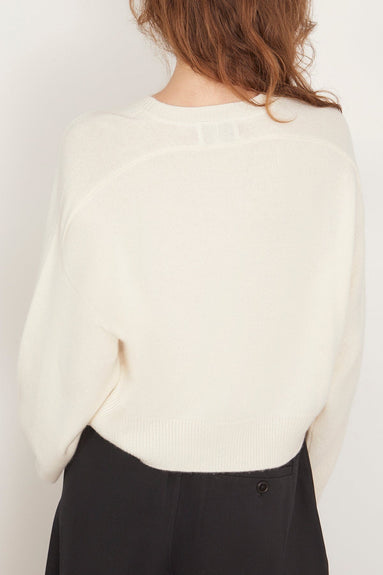 Loulou Studio Sweaters Anzor Sweater in Ivory Loulou Studio Anzor Sweater in Ivory