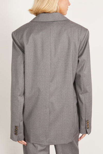 Loulou Studio Jackets Donau Blazer in Grey Loulou Studio Donau Blazer in Grey