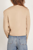 Loulou Studio Jackets Habriel Jacket in Beige Loulou Studio Habriel Jacket in Beige