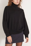 Loulou Studio Sweaters Murano High Collar Sweater in Black Loulou Studio Murano High Collar Sweater in Black