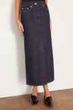 Loulou Studio Skirts Rona Denim Long Skirt in Raw Wash Loulou Studio Rona Denim Long Skirt in Raw Wash