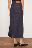 Loulou Studio Skirts Rona Denim Long Skirt in Raw Wash Loulou Studio Rona Denim Long Skirt in Raw Wash