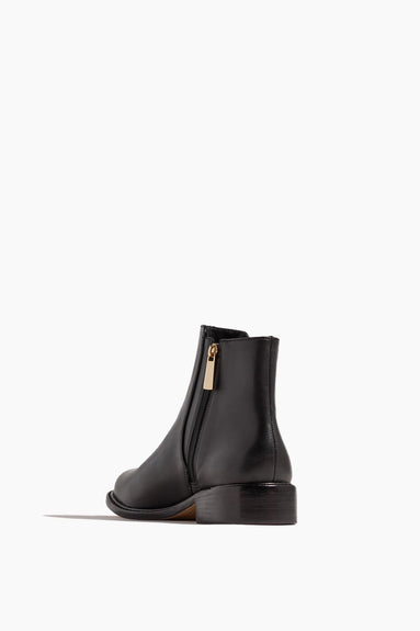 Marion Parke Ankle Boots Ava Flat Bootie in Black Marion Parke Ava Flat Bootie in Black