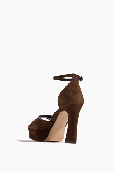 Marion Parke Platforms Carolina Platform Heel in Chocolate Marion Parke Carolina Platform Heel in Chocolate