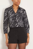 Marni Tops Poplin Cropped Shirt in Black Marni Poplin Cropped Shirt in Black