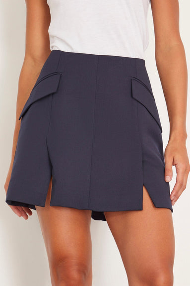 Meryll Rogge Skirts Tailored Blazer Skirt in Navy Meryll Rogge Tailored Blazer Skirt in Navy