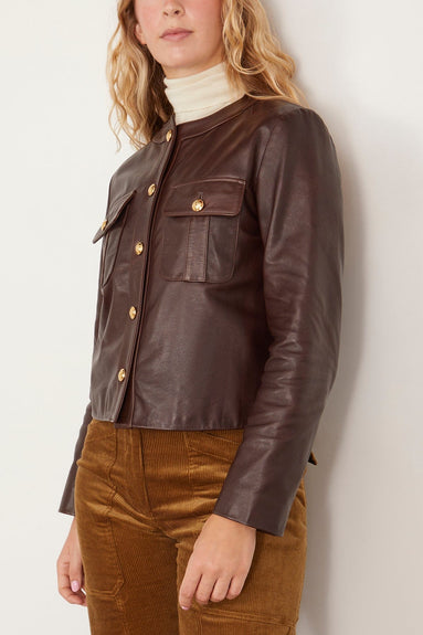 Nili Lotan Jackets Kitra Jacket in Brown Kitra Jacket in Brown