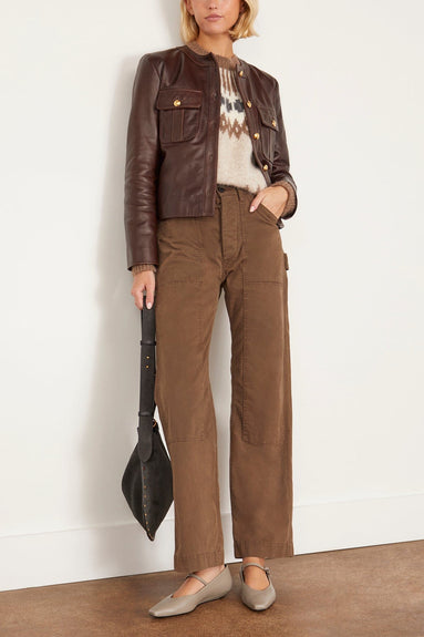 Nili Lotan Pants Tibault Pant in Wood Tibault Pant in Wood