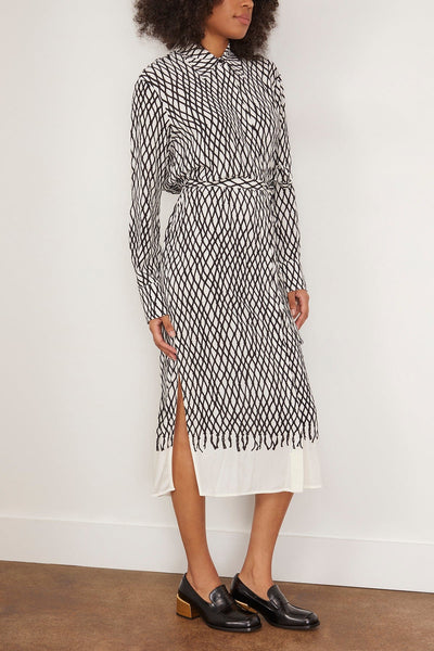 Proenza Schouler Casual Dresses Bailey Dress in Off White Multi Proenza Schouler Bailey Dress in Off White Multi