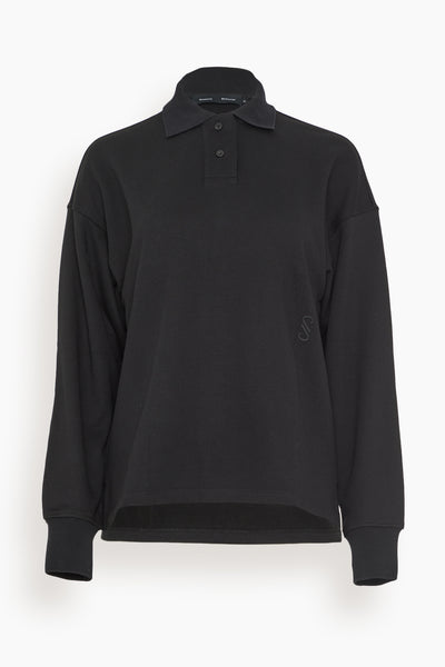 Brooks Polo in Black