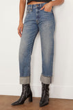 R13 Jeans Boyfriend Jean in Aspen Selvedge Blue R13 Boyfriend Jean in Aspen Selvedge Blue