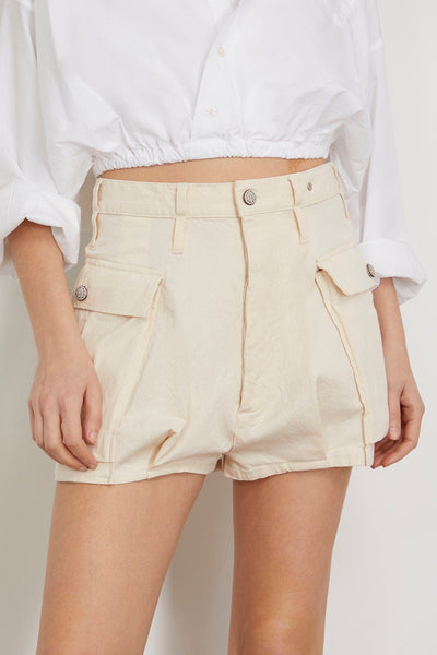 R13 Shorts Bubble Skort in Natural R13 Bubble Skort in Natural