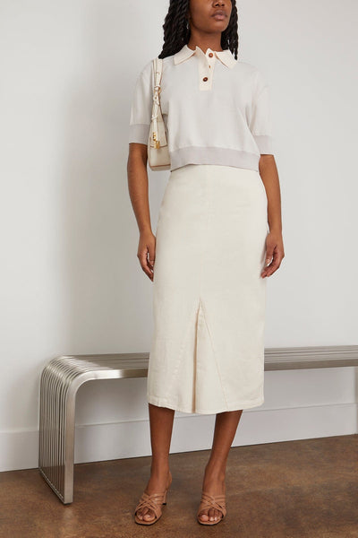 Rachel Comey Skirts Zana Skirt in Ecru Rachel Comey Zana Skirt in Ecru