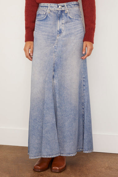 Rag And Bone Skirts Liquid Miramar Maxi Skirt in Mari Rag and Bone Liquid Miramar Maxi Skirt in Mari