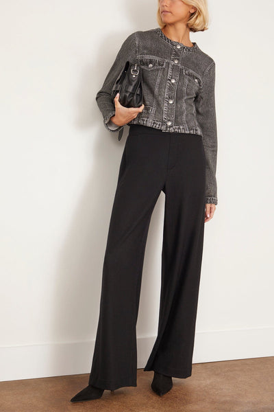 Rag And Bone Pants Melanie Japanese Wool Pant in Black Rag and Bone Melanie Japanese Wool Pant in Black