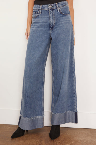 Rag And Bone Jeans Sofie Ankle Jean with Cuff in Pebbles Rag & Bone Sofie Ankle Jean with Cuff in Pebbles