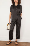 Raquel Allegra Pants Trapunto Pant in Black Raquel Allegra Trapunto Pant in Black