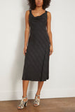 Raquel Allegra Slip Dresses Linda Midi Dress in Black Raquel Allegra Linda Midi Dress in Black