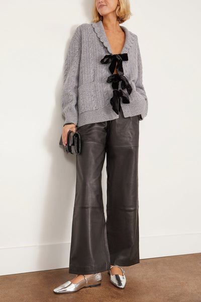 Sea Pants Lucie Leather Pants in Black SEA Lucie Leather Pants in Black