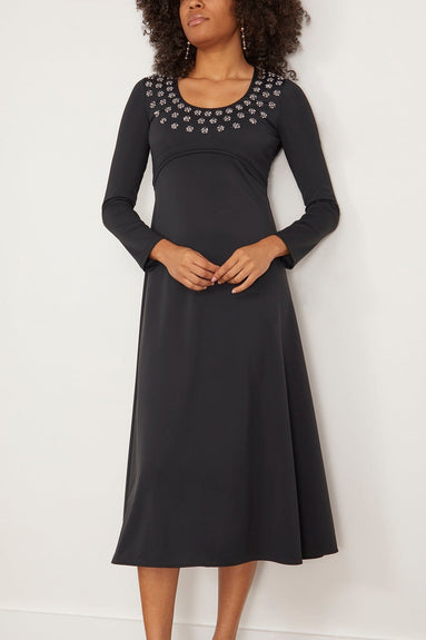 Sea Dresses Caryl Beaded Dress in Black Caryl Beaded Dress in Black