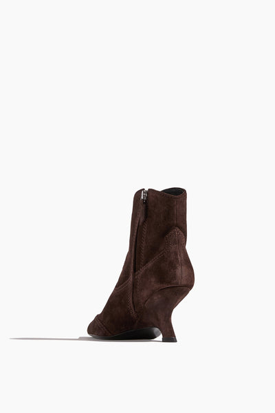 Simkhai Ankle Boots Shadow Western Suede Boot in Cacao Simkhai Shadow Western Suede Boot in Cacao