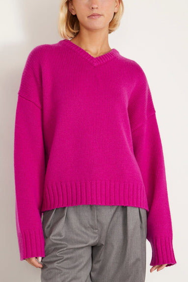 Solid & Striped Sweaters Reva Top in Magenta Solid & Striped Reva Top in Magenta