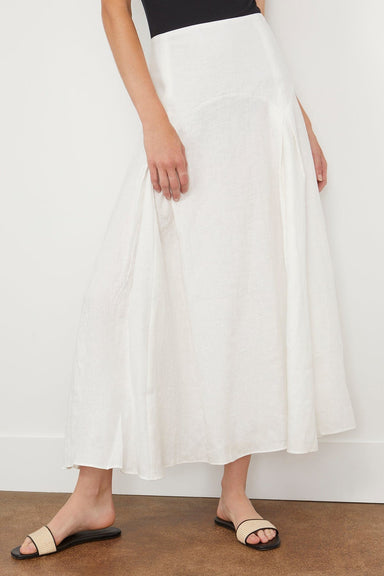 Solid & Striped Skirts The Gael Skirt in Optic White Solid & Striped The Gael Skirt in Optic White