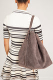 Toteme Tote Bags Belted Tote Bag in Granite Toteme Belted Tote Bag in Granite