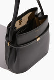 Toteme Bucket Bags Belted Leather Bucket Bag in Black Toteme Belted Leather Bucket Bag in Black