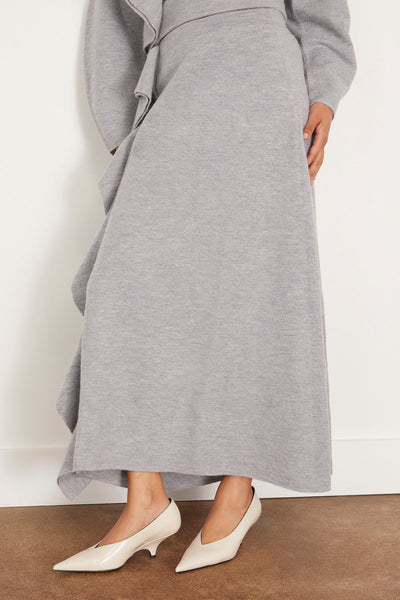 Ulla Johnson Skirts Mireya Skirt in Heather Grey Ulla Johnson Mireya Skirt in Heather Grey