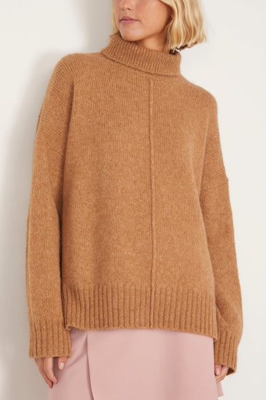 Vanessa Bruno Sweaters Balade Sweater in Camel Vanessa Bruno Balade Sweater in Camel