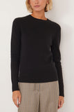 Vanessa Bruno Sweaters Dallas Sweater in Noir Vanessa Bruno Dallas Sweater in Noir