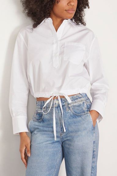 WE-AR4 Tops CC Shirt in Cotton White