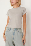 Xirena Tops Pixie Tee in Heather Grey