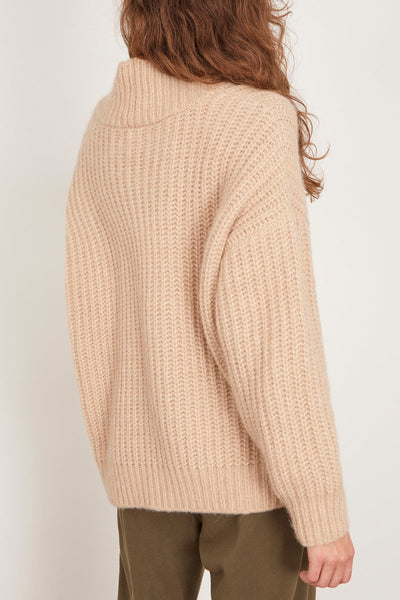 Xirena Sweaters Keyes Sweater in Cream Ice Keyes Sweater in Cream Ice