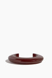 Lizzie Fortunato Bracelets Ridge Cuff in Dark Brown