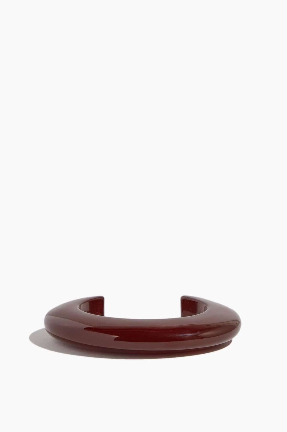 Lizzie Fortunato Bracelets Ridge Cuff in Dark Brown