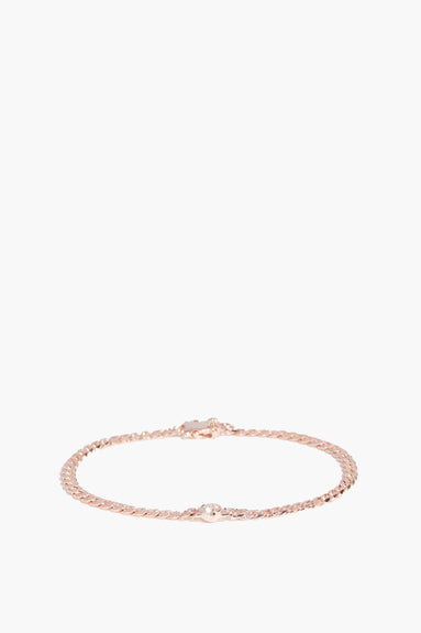 EF Collection Bracelets Diamond Sari Bracelet in 14k Rose Gold EF Collection Diamond Sari Bracelet in 14k Rose Gold