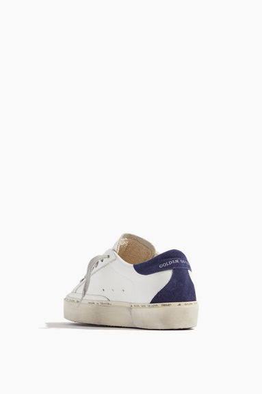 Golden Goose Shoes Low Top Sneakers Hi Star Leather Sneaker in White/Dark Blue Golden Goose Hi Star Leather Sneaker in White/Dark Blue