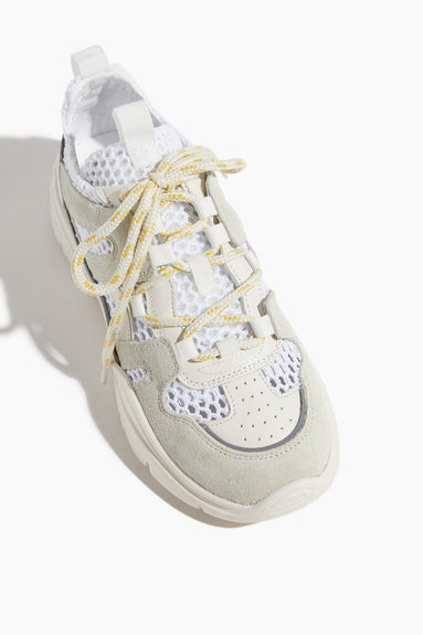 Isabel Marant Shoes Low Top Sneakers Kindsay Sneaker in White Isabel Marant Kindsay Sneaker in White